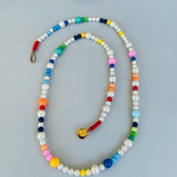 ROXANNE ASSOULIN Pearl Party faux pearl and enamel beaded necklace - Picture 2 of 5